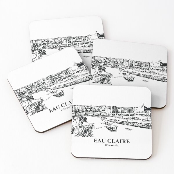 Item preview, Eau Claire - Wisconsin designed and sold by Lakeric Cityscapes.