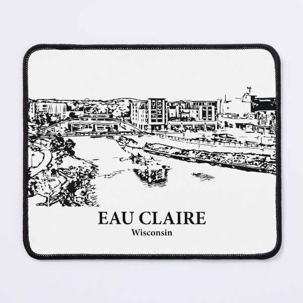 Item preview, Eau Claire - Wisconsin designed and sold by Lakeric Cityscapes.