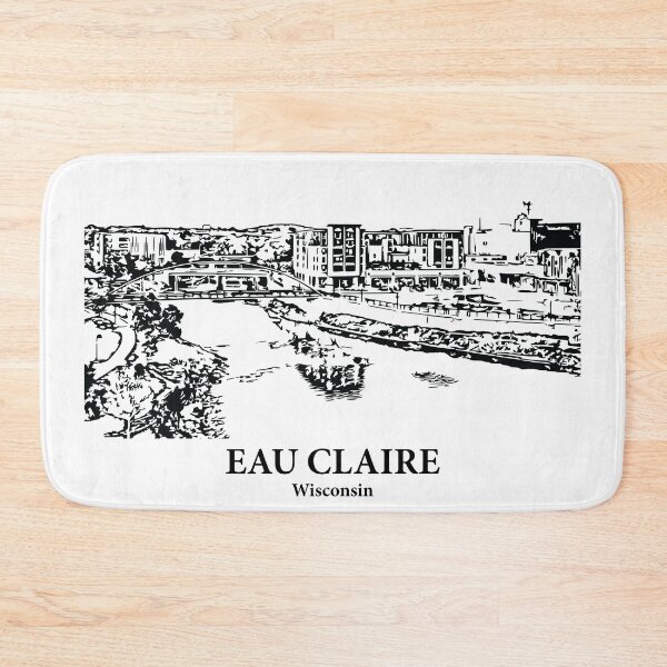 Item preview, Eau Claire - Wisconsin designed and sold by Lakeric Cityscapes.