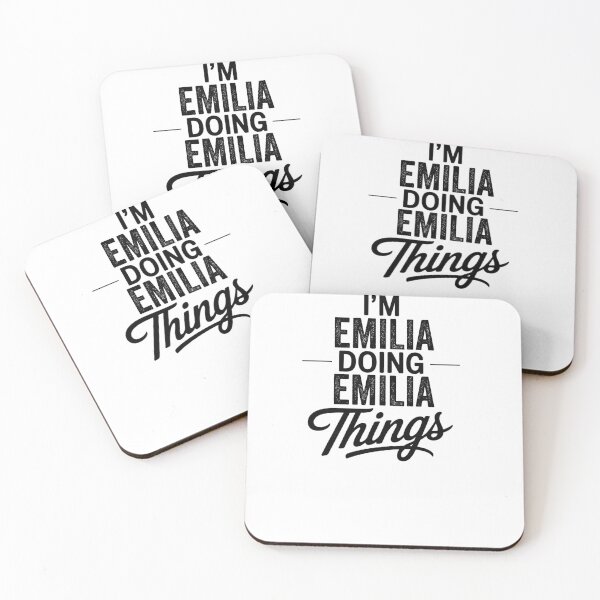 Item preview, I'm Emilia Doing Emilia Things designed and sold by Oussinc.