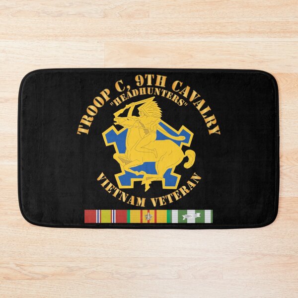 Item preview, Army - Troop C, 9th Cavalry - Headhunters - Vietnam Vet w VN SVC - V1 X 300 designed and sold by Military Insignia Products.