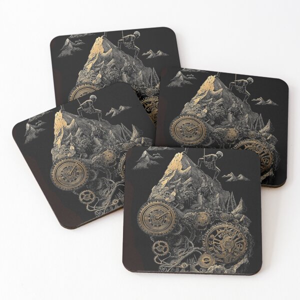 Item preview, Steampunk Mountain Climber Engraving designed and sold by Creet-Design.