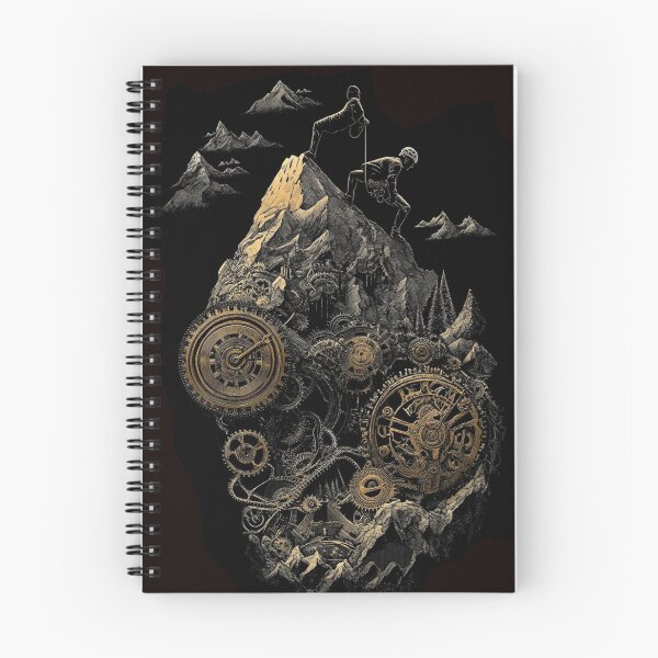 Item preview, Steampunk Mountain Climber Engraving designed and sold by Creet-Design.