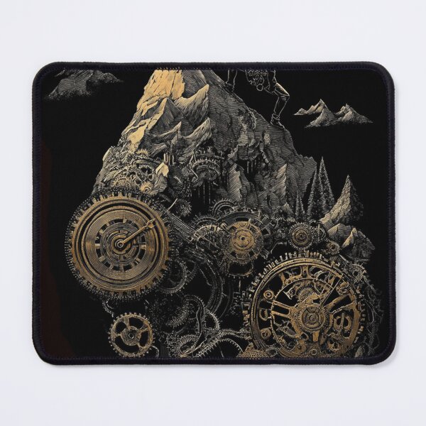 Item preview, Steampunk Mountain Climber Engraving designed and sold by Creet-Design.