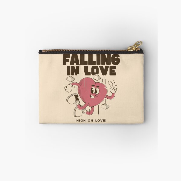 Item preview, Falling in Love Retro Cartoon Heart Character Design designed and sold by adipra.