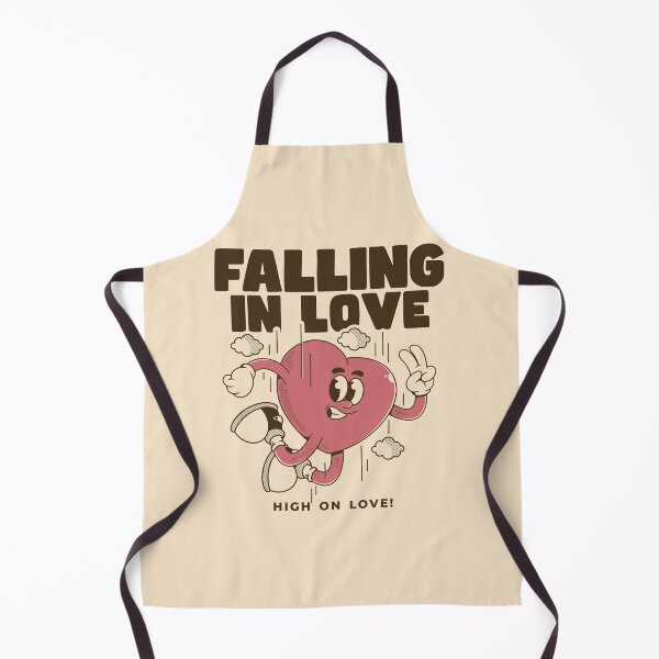 Item preview, Falling in Love Retro Cartoon Heart Character Design designed and sold by adipra.