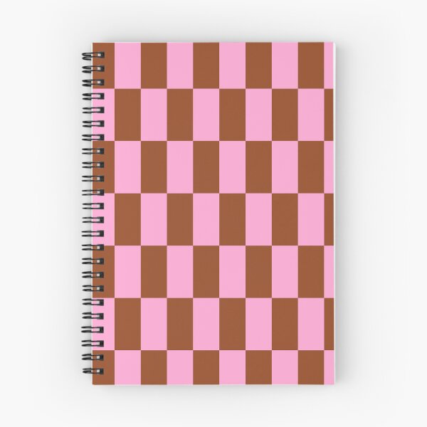 Item preview, Pink and Brown Rectangle Checkerboard designed and sold by HappyStance.
