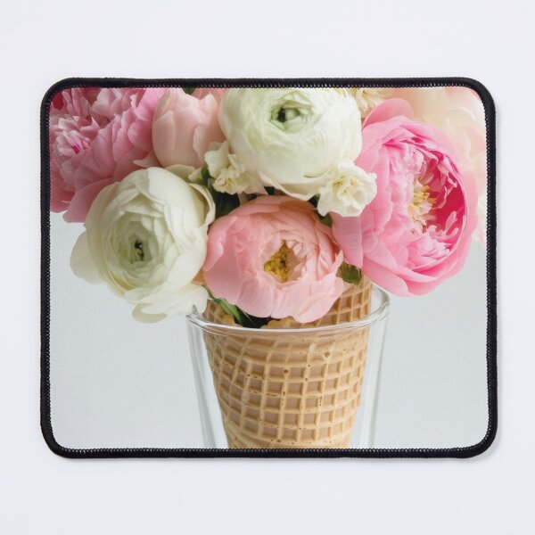 Item preview, Lovely flowers in cone vase designed and sold by anytka.