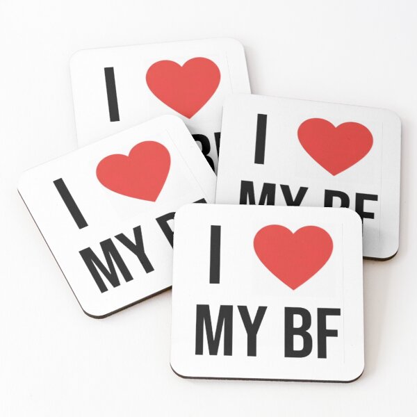 Item preview, I Heart My BF designed and sold by ProperGoodArt.