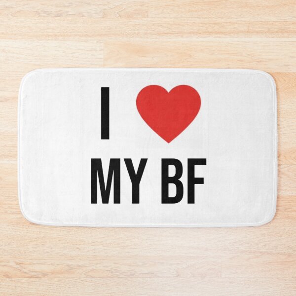 Item preview, I Heart My BF designed and sold by ProperGoodArt.