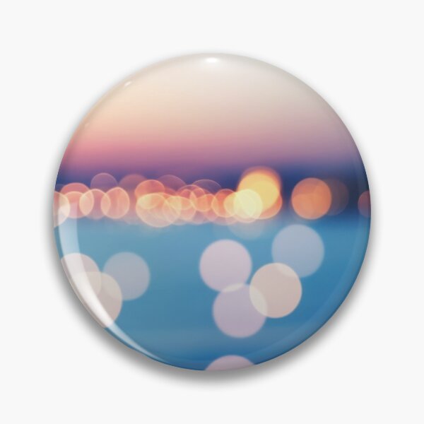 Item preview, Colorful bokeh over calm water designed and sold by anytka.