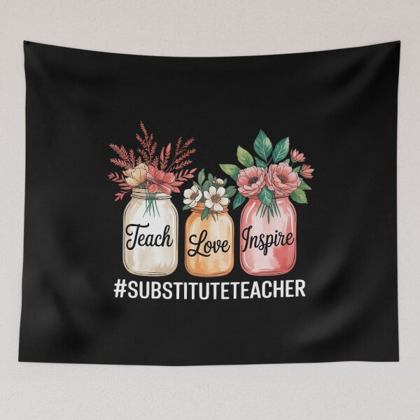 Item preview, Love Inspire Teach Jar Back To School Substitute Teacher designed and sold by JonBarnes22.