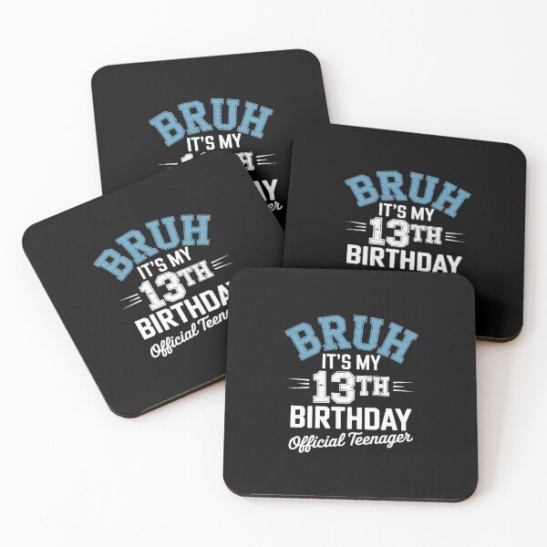 Item preview, Bruh It's My 13th Birthday Official Teenager 13 Years Teen  designed and sold by Belkisallen.