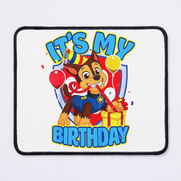 Item preview, It's My Birthday Cute Dogs Police Team Cartoon Design designed and sold by NOELMAURICIO.