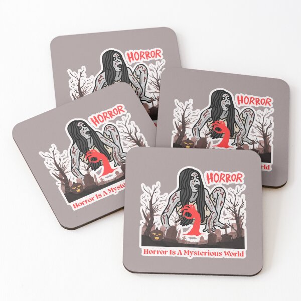 Item preview, HORROR IS A MYSTERIOUS WORLD designed and sold by MonikaWorldArt.