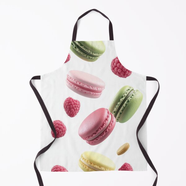 Item preview, Bright macarons & raspberries designed and sold by anytka.