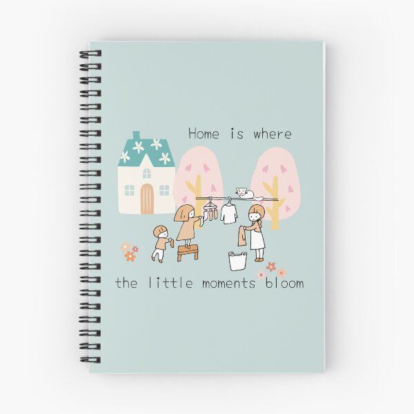 Item preview, Home Is Where the Little Moments Bloom – Wholesome Family Life Design designed and sold by TheBeeKindSpace.