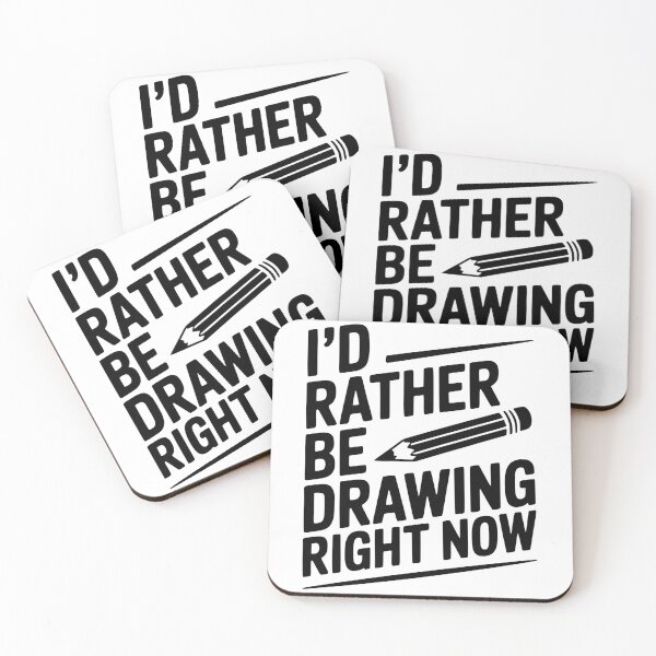Item preview, I’d Rather Be Drawing Right Now designed and sold by Frank Ring.