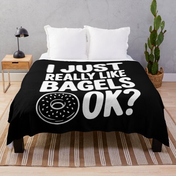 Item preview, I Just Really Like Bagels Ok? designed and sold by Frank Ring.
