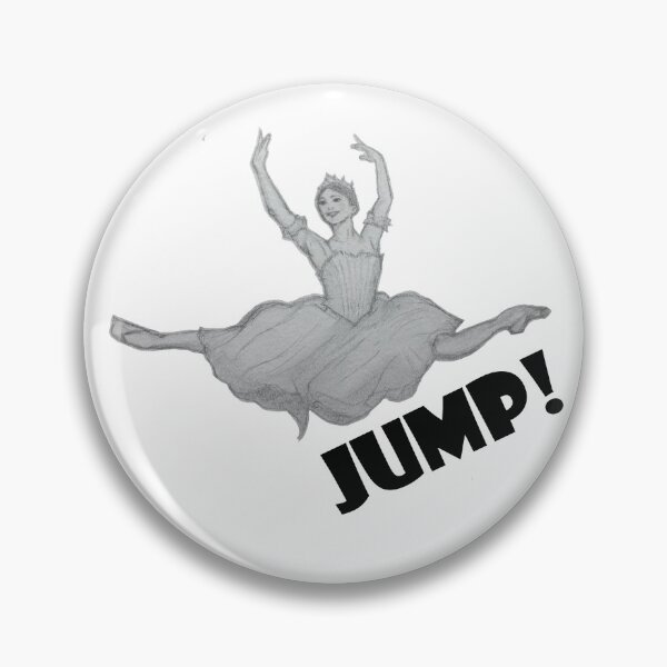 Item preview, sketch of ballerina grand jete designed and sold by AutumnHuman.