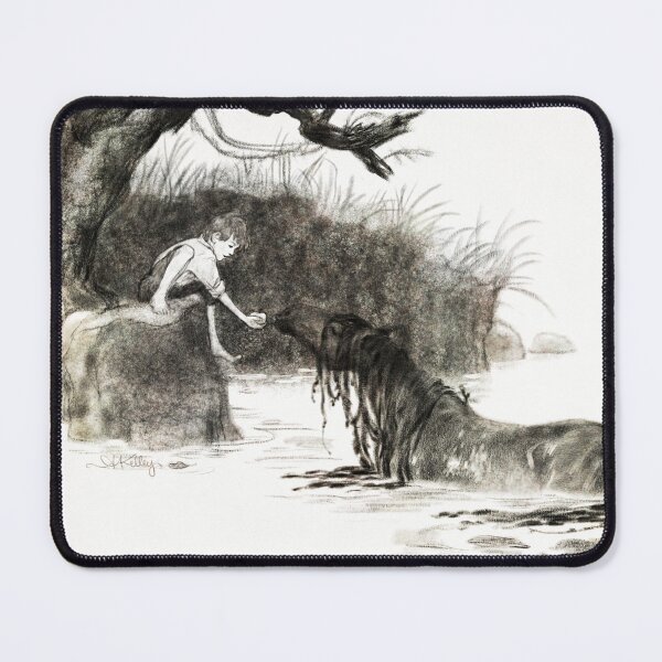 Item preview, Kelpie Snack | Fantasy Illustration designed and sold by AKelleyDesigns.