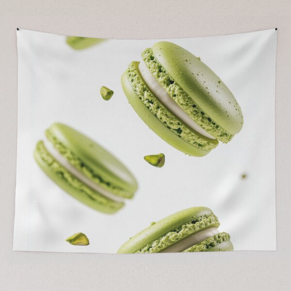 Item preview, Airy green macarons designed and sold by anytka.