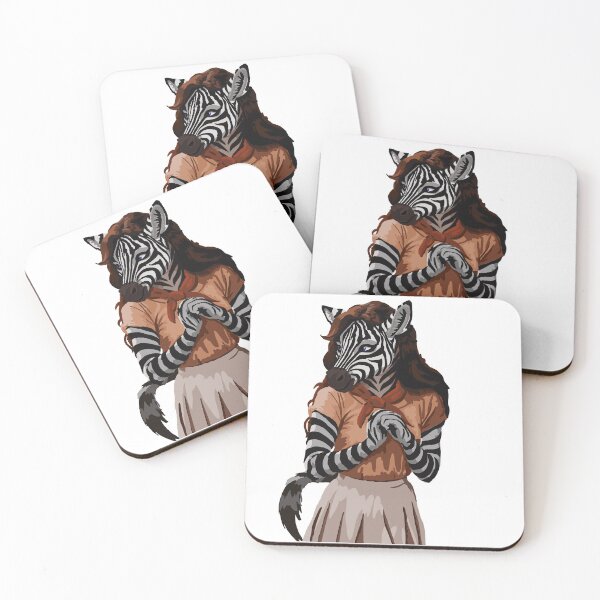 Item preview, Slightly Apprehensive Zebra Cheerleader designed and sold by KlakkDrawsStuff.