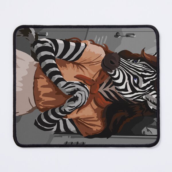 Item preview, Slightly Apprehensive Zebra Cheerleader designed and sold by KlakkDrawsStuff.