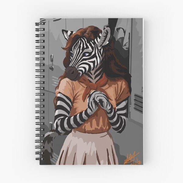 Item preview, Slightly Apprehensive Zebra Cheerleader designed and sold by KlakkDrawsStuff.