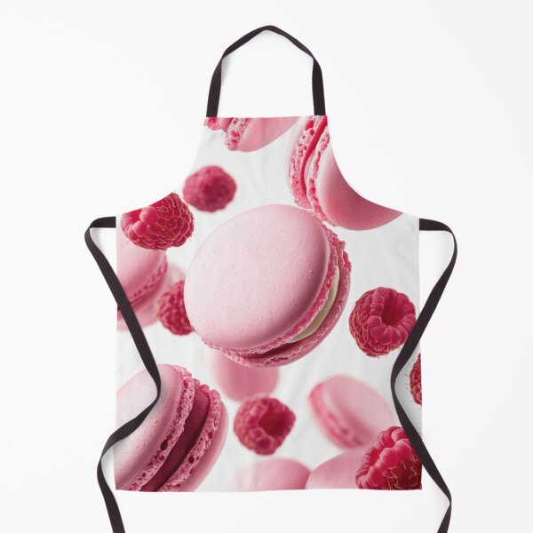 Item preview, Raspberries and pink macarons designed and sold by anytka.