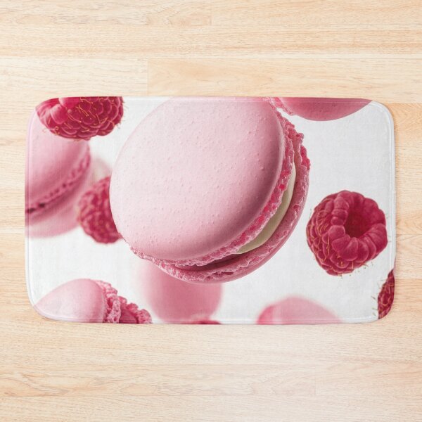 Item preview, Raspberries and pink macarons  designed and sold by anytka.