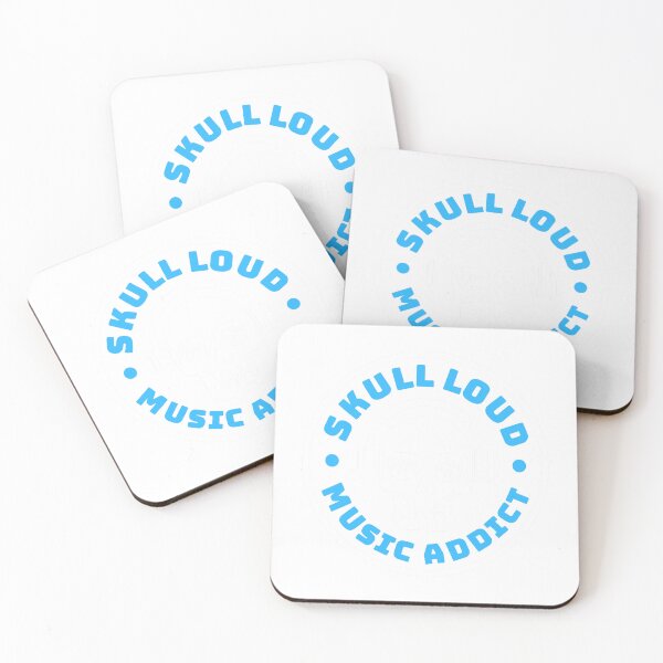 Item preview, Skull Loud – Music Addict designed and sold by Wear The Sound.