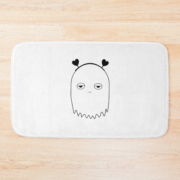 Item preview, Bored Ghost With Hearts Accessory - Halloween Illustration designed and sold by Crealice.