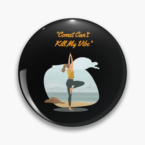 Item preview, "Comet Can't Kill My Vibe" cosmic drama Interstellar rock design  designed and sold by TR_fairydesigns.