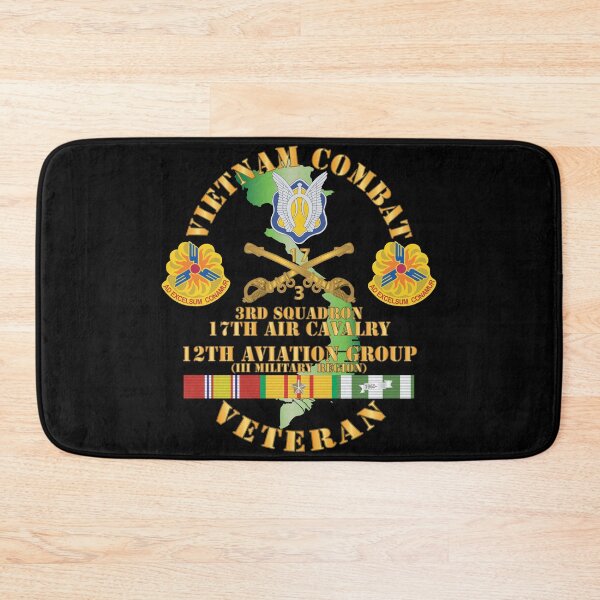 Item preview, Army - Vietnam Combat Cavalry Vet w 3rd Sqn 17th Air Cav - 12th  AVN Group Mil Region III w SVC X 300 designed and sold by Military Insignia Products.