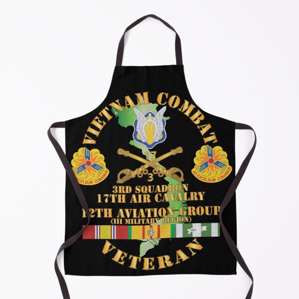 Item preview, Army - Vietnam Combat Cavalry Vet w 3rd Sqn 17th Air Cav - 12th AVN Group Mil Region III w SVC X 300 designed and sold by Military Insignia Products.