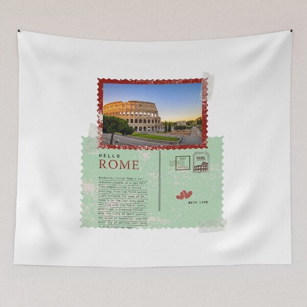 Item preview, Italy Rome Postage Stamp designed and sold by InkImagination1.