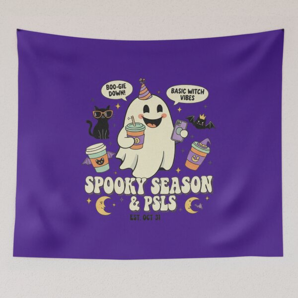 Item preview, Spooky Season & PSLs: Basic Witch Vibes designed and sold by Smilebigfortheworld.