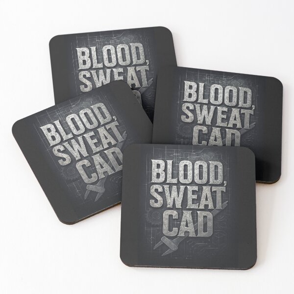 Item preview, Blood, Sweat, CAD designed and sold by Morrellshop.
