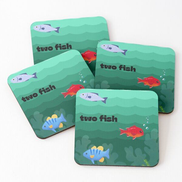 Item preview, Red Fish Blue Fish  designed and sold by TerranTextures.