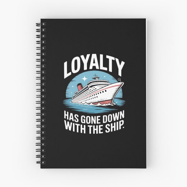 Item preview, Loyalty Has Gone Down With The Ship Spending Disrespect designed and sold by JulienAureo.
