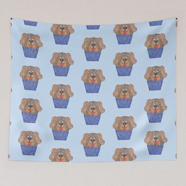 Item preview, Dog Cupcake designed and sold by emilykcreations.