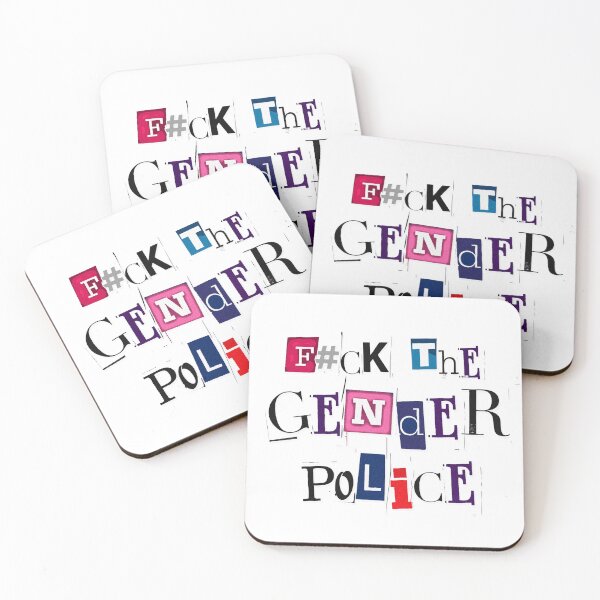 Item preview, Trans Lives Matter! F#ck the gender police! designed and sold by LGBTcuteGifts.