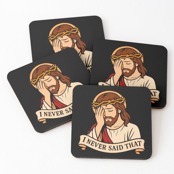 Item preview, Jesus Never Said That designed and sold by plushism.