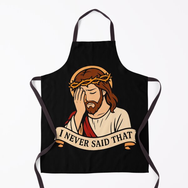 Item preview, Jesus Never Said That designed and sold by plushism.