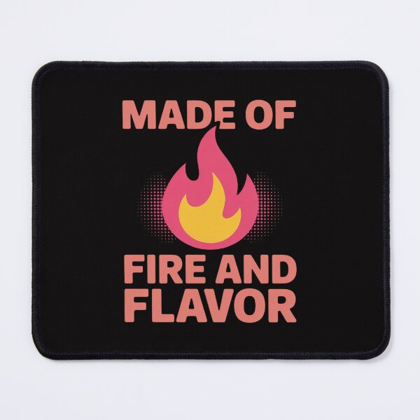 Item preview, Made of Fire and Flavor Neon Flame designed and sold by JulienAureo.