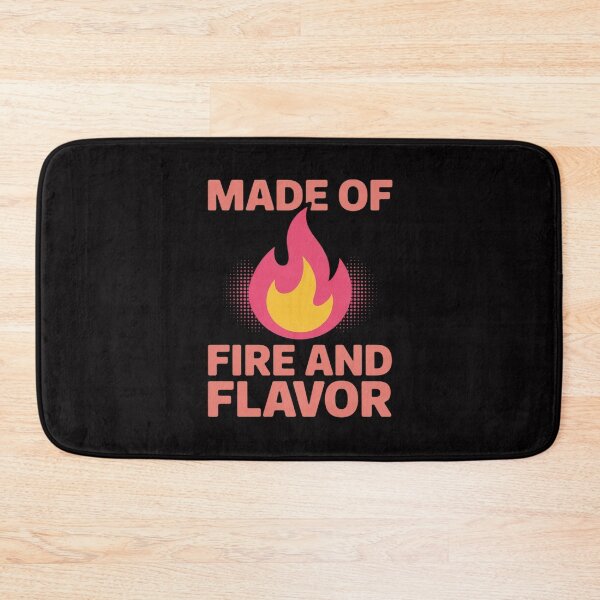 Item preview, Made of Fire and Flavor Neon Flame designed and sold by JulienAureo.