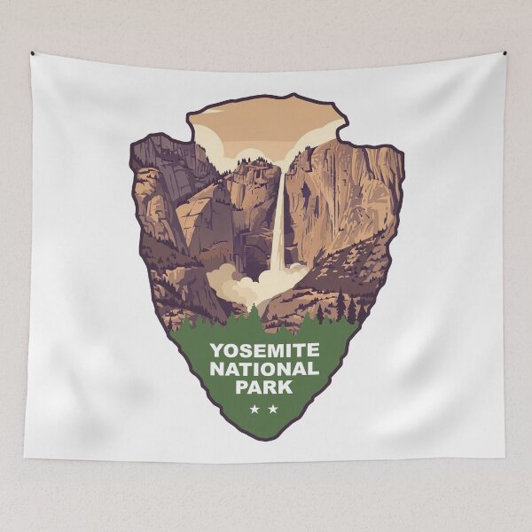 Item preview, Yosemite National Park Bridalveil Fall Arrowhead designed and sold by Esskay Designs.