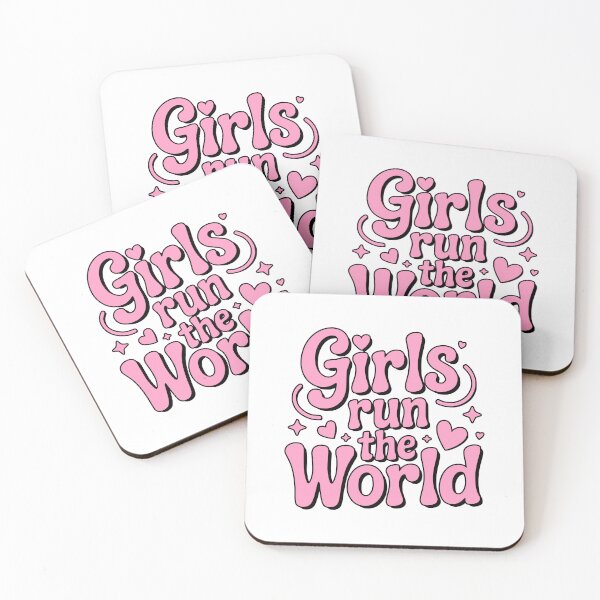 Item preview, Girls Run The World! Pink Girly designed and sold by PMCreative.