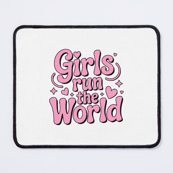 Item preview, Girls Run The World! Pink Girly designed and sold by PMCreative.